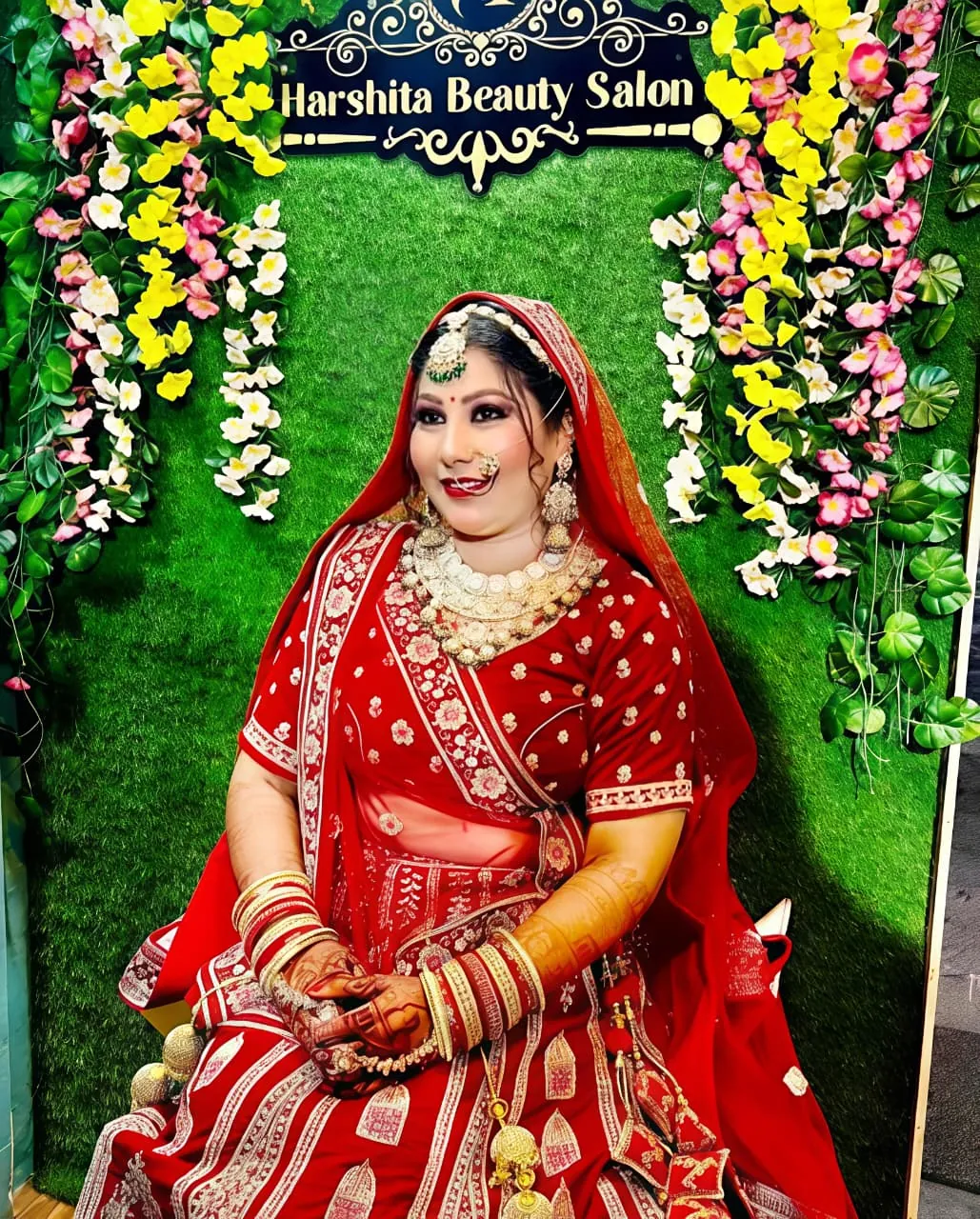 Harshita Beauty Salon work 6