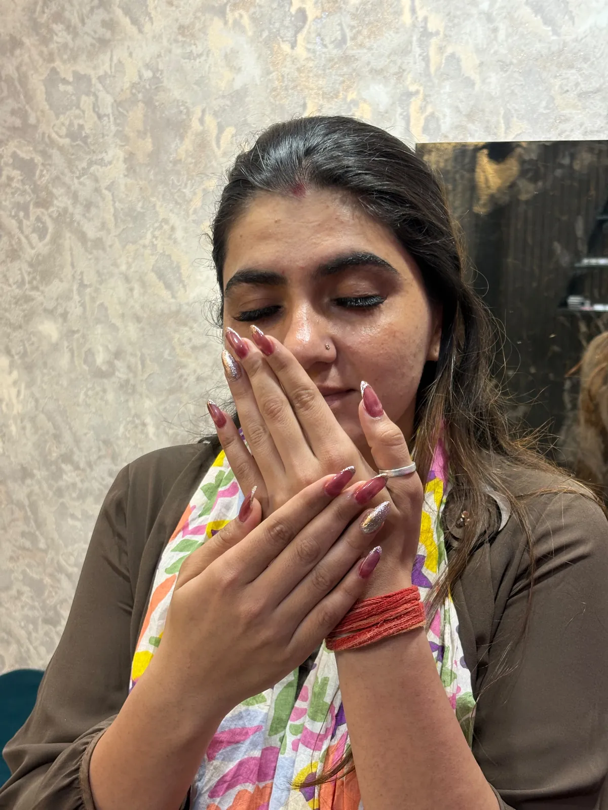 Harshita Beauty Salon work 13