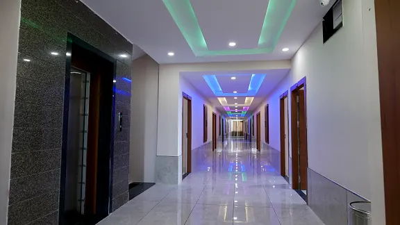 Madan Mohan Resort corridor