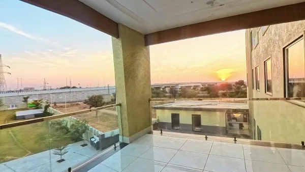 Madan Mohan Resort balcony view